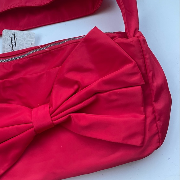 NWT Free People Lucca Coquette Bow Crossbody - Picture 4 of 11